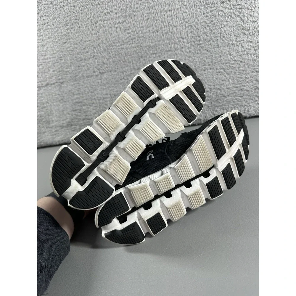 On Cloud 5 Shoes Womens 8.5 Black White Running‎ Athletic Tennis Sneaker - Picture 5 of 7